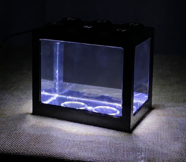 Small Building Block Box Fish Tank Special Fish Tank For Thai Fighting Fish - Image 2