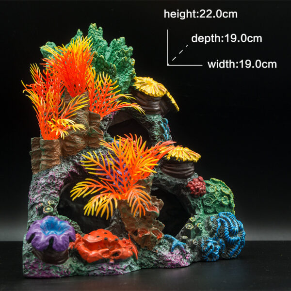 Aquarium Fish Tank Landscaping Coral Ornaments - Image 3