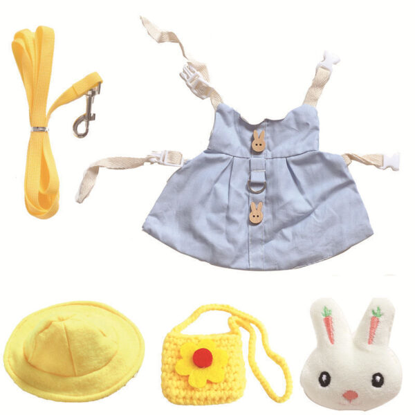 Rabbit Clothes Go Out Adjustable Leash - Image 4