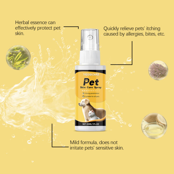 Pets Skin Care Spray | Pet Cure Spray | PETSBACKER