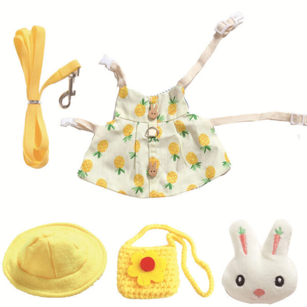 Rabbit Clothes Go Out Adjustable Leash - Image 2