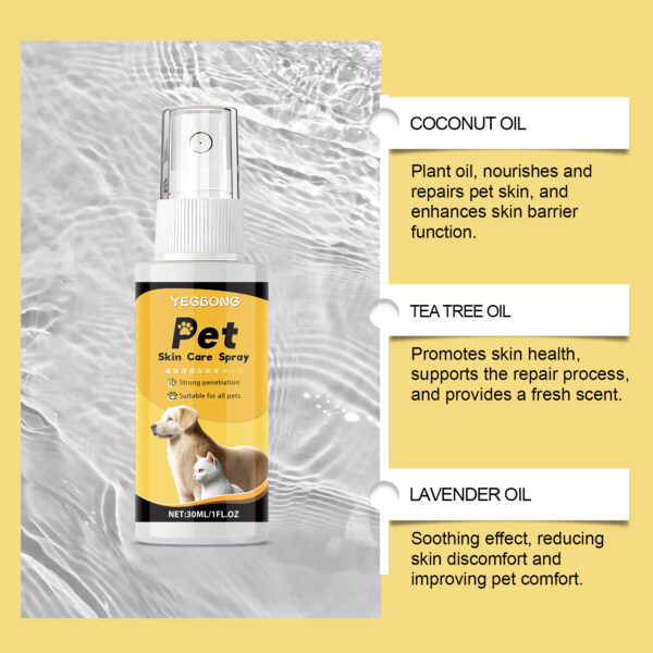 Pets Skin Care Spray | Pet Cure Spray | PETSBACKER